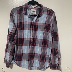 Women Old Navy flannel 100% cotton size L